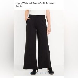 Black Powersoft XXL Old Navy wide leg